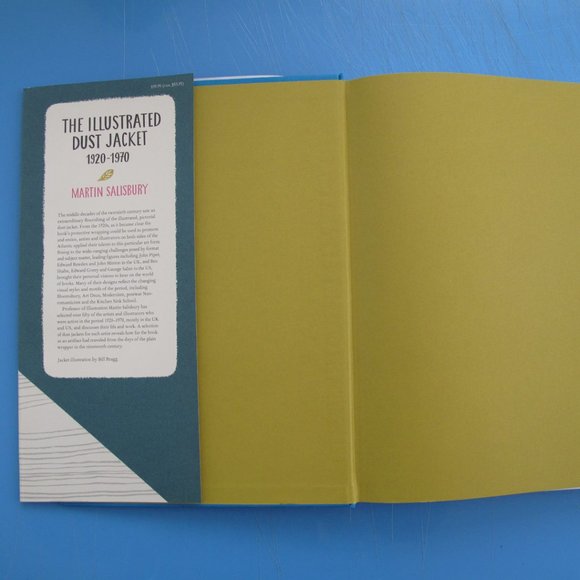 The Illustrated Dust Jacket 1920-1970 Hardcover 200 Pag Graphic Design - Picture 12 of 15